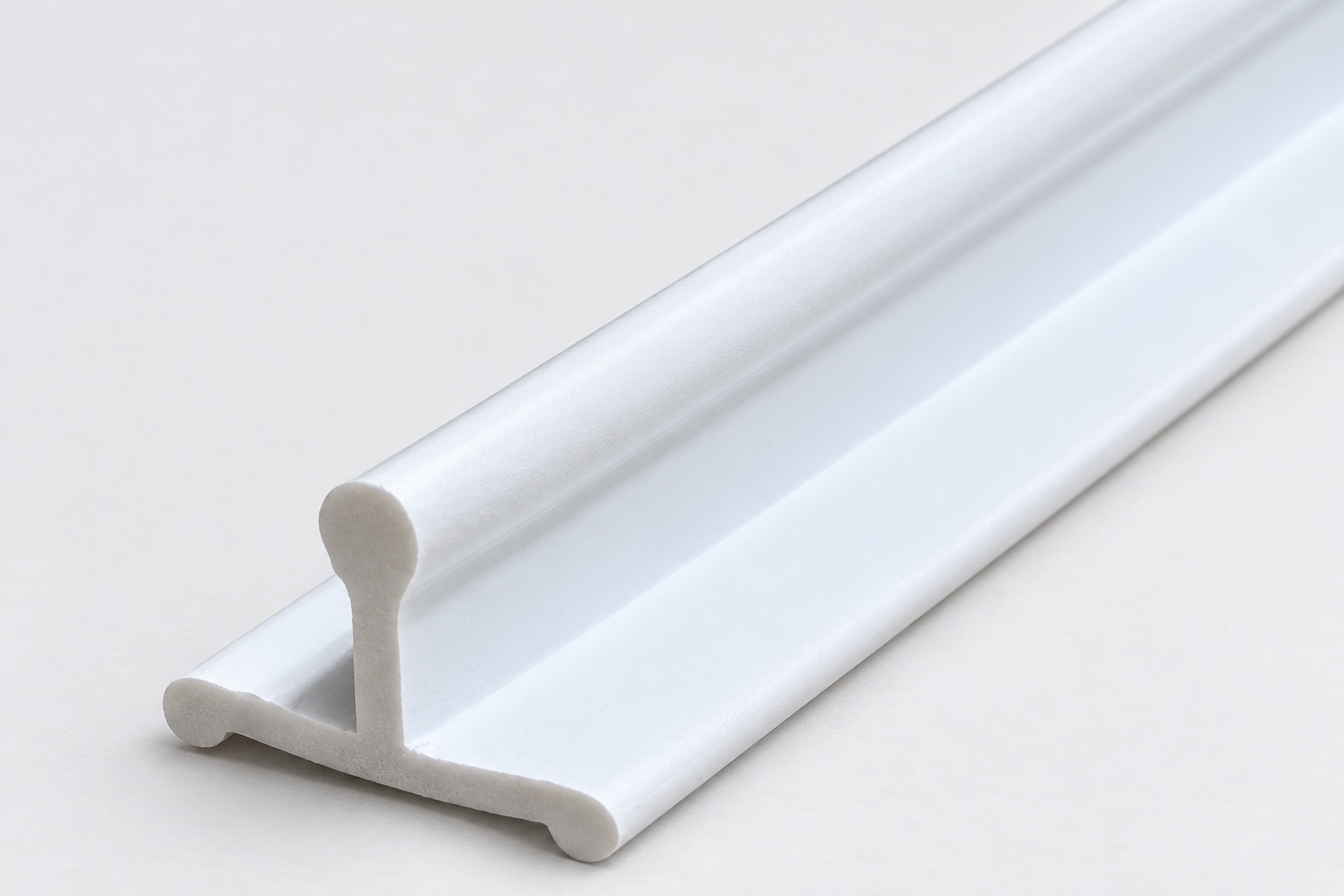 Flat Vinyl Track end profile